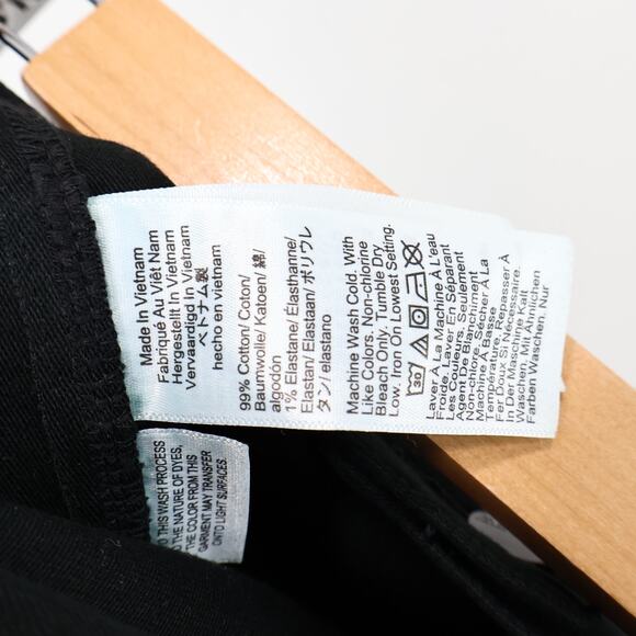 J.Crew Camp Pocket Wide Leg Pant Black Size 25 NWT - Picture 7 of 7